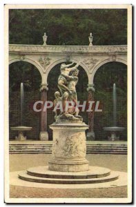 Old Postcard Parc Du Chateau De Versailles Colonnade L & # 39Enlevement From ...