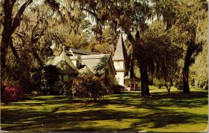 Christ Church Frederica St Simons Island Georgia Postcard PM Sea Island GA Clean 