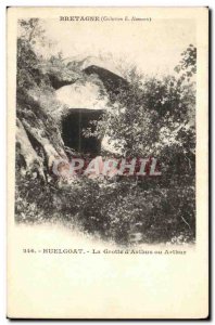 Old Postcard Huelgoat Cave of Arthus or Arthur