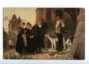 132014 Le droit du Seigneur BORZOI by POLENOV Vintage rus PC