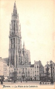 La Fleche De La Cathedrale Anvers Belgium Unused 