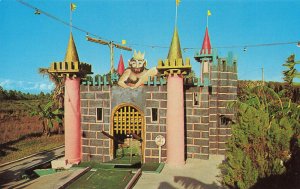 Panama City Beach FL Goofy Golf Miniature Golf Castle Postcard