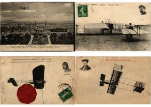 AIRCRAFT, AVIATION 48 Vintage Postcards Mostly Pre-1940 (L2759)