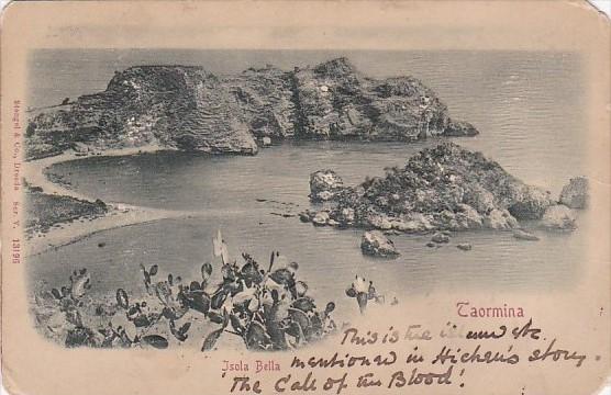 Italy Taormina Isola Bella 1907