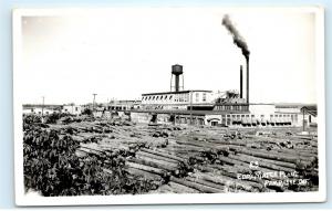 Pembroke Ontario Canada Eddy Match Plant Factory RPPC Real Photo Postcard D29