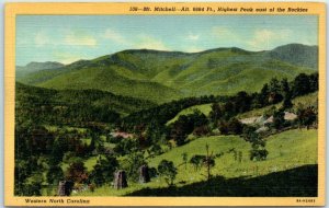 M-10224 Mt Mitchell Highest Peak East of the Rockies North Carolina