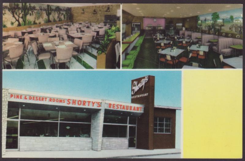 Shorty's Restaurant,Milwaukee,WI Postcard