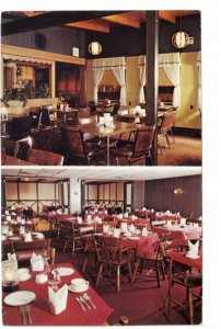 Bavarian Tavern, Elmira, Ontario, Vintage Chrome Split View Postcard