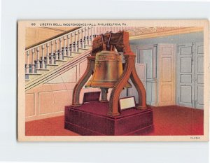 Postcard Liberty Bell Independence Hall Philadelphia Pennsylvania