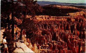 Bryce Canyon National Park Utah UT Union Pacific Railroad Cedar City Postcard