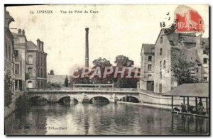 Old Postcard Lisieux Caen Deck View