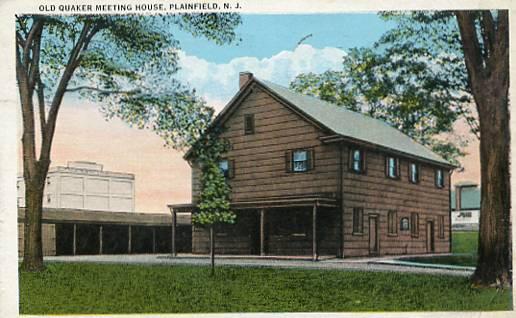 NJ - Plainfield. Old Quaker Meeting House