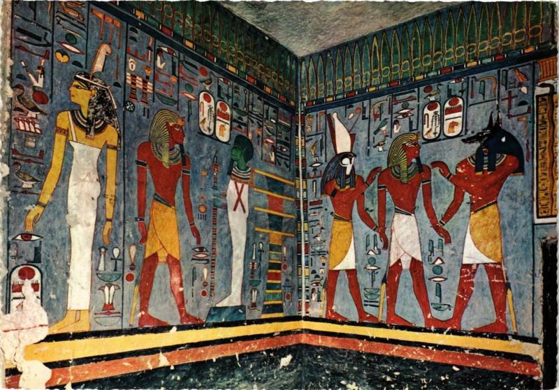 CPM EGYPTE Vallée des Rois: Tombe de Ramses I (344009)