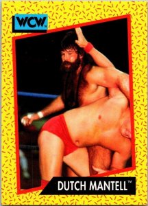 1991 WCW WRestling Card Dutch Mandell sk21193