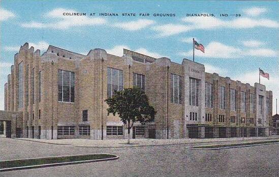 Indiana Indianapolis Coliseum At Indiana State Fair Grounds