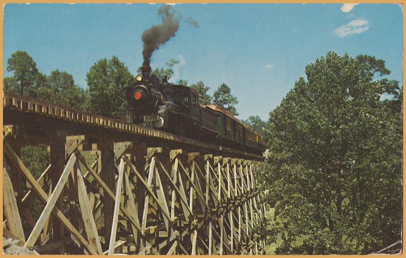 Tweetsie Railroad, Blowing Rock, North Carolina-Early American Narrow Gauge-1967