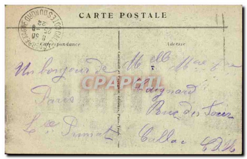 Paris Old Postcard Madeleine Church