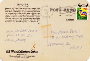 Prospector Panning for Gold