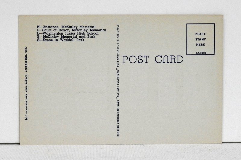 Greetings from Niles Ohio - Postcard