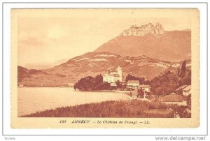 Annecy (Haute-Savoie), France, 1900-1910s ; le Chateau de Duingt