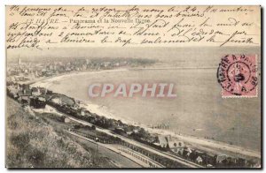 Le Havre Old Postcard Panorama and the new dam