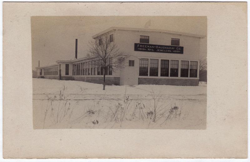 1904-1908 Attleboro/Middleboro MA RPPC Freeman Daughaday Co. Real Photo Postcard