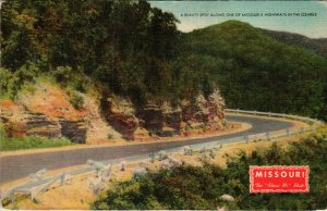 Beauty Spot Along Missouri's Highway in the Ozarks BIN