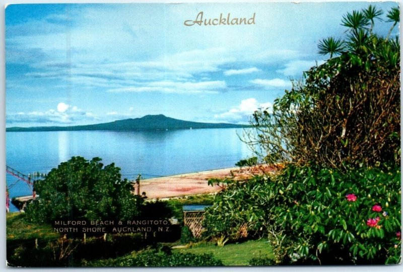 Postcard - Milford Beach, North Shore - Auckland, New Zealand