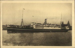 Steamship Co. CYP Fabre SS Alesia Old Postcard