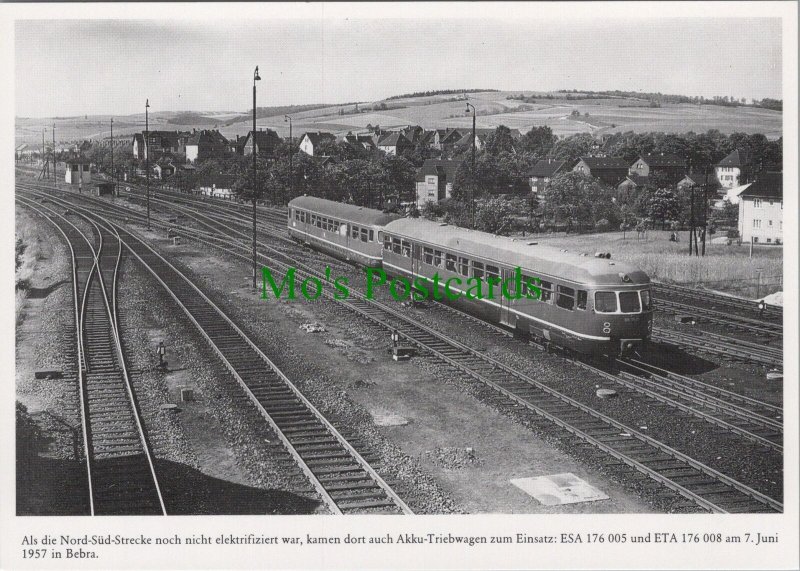 German Railway Postcard-Deutscher Zug,Lokomotive,Eisenbahn (Modern repro)RR19677