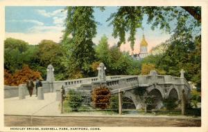 CT - Hartford. Bushnell Park. Hoadley Bridge