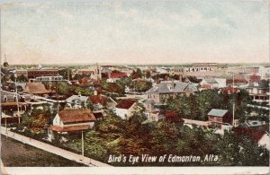 Edmonton Albera AB Birdseye Revillon #1051 Macfarlane Postcard H12a