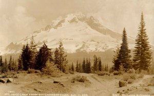 c. 1910 RPPC Mt. Hood Loop From Government Camp Postcard P31