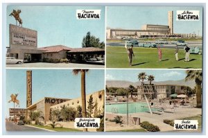 c1950's Hacienda Fresno Las Vegas Indio Bakersfield Indio California CA Postcard