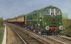 Golden Arrow, London, Paris Train, Trains, Locomotive  Unused 