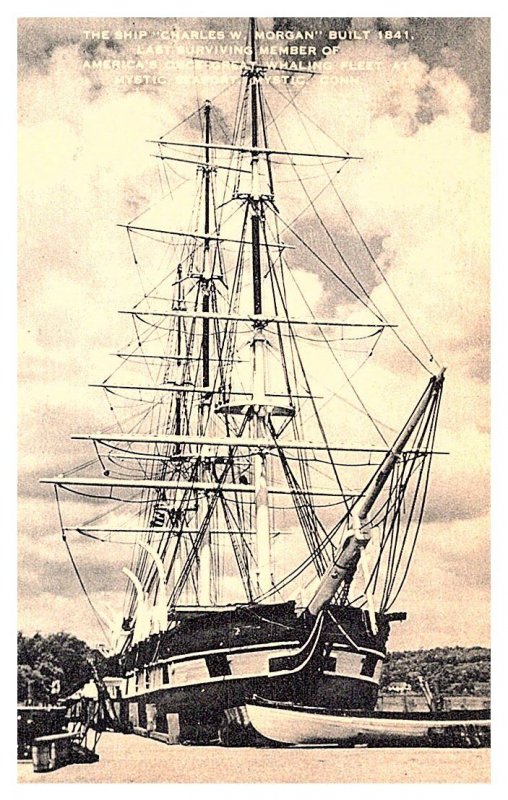 Connecticut Mystic  ship Charles W.Morgan