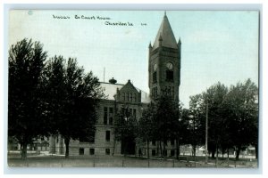 c1910s Lucas County Court House, Chariton, Iowa IA Unposted Postcard