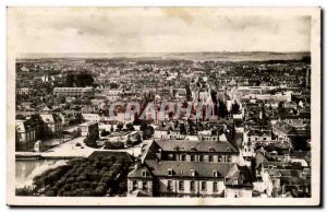 Troyes Old Postcard General View from the cathedral