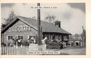 Dixie Craft Home of the Famous Flying Duck Vintage Postcard JF235108