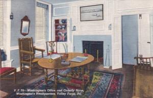 Pennsylvania Valley Forge Washington's Office and Orderly Room Washingto...