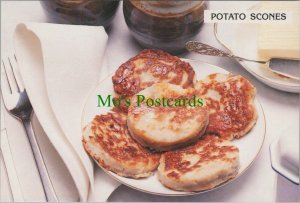 Food & Drink Postcard - Cooking - Recipe - Potato Scones    RR13837
