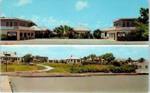 CORPUS CHRISTI, TX Texas  BAYSHORE MOTEL  c1950s  Roadside   Postcard