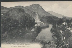 France Postcard - Lourdes - Le Gare Et La Basilique     RS15179