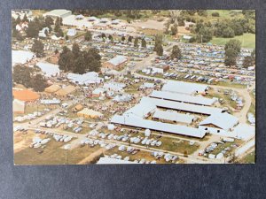 Elkhart County Fairgounds Goshen IN Chrome Postcard H1164091458