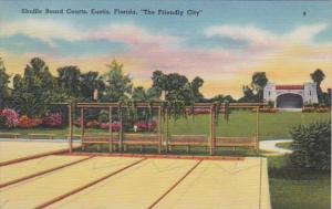 Florida Eustis Shuffle Board Courts 1959