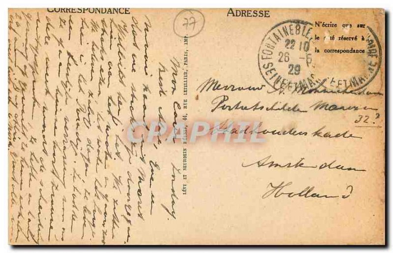 Old Postcard Moret The Postern