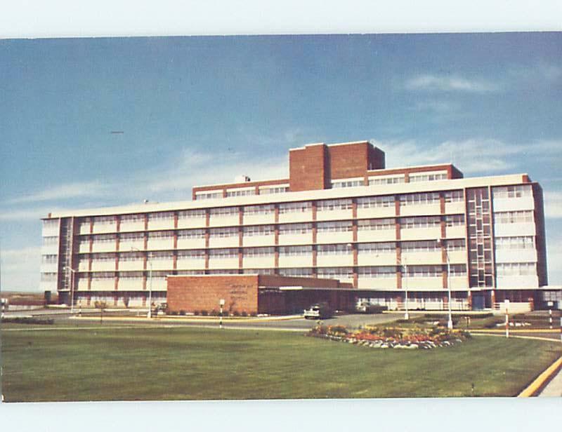 Unused Pre-1980 HOSPITAL SCENE Medicine Hat Alberta AB d5362