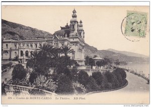 MONTE-CARLO, Monaco; Casino, Le Theatre, PU-1914