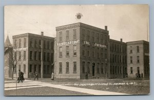 FREMONT OH JACKSON KNIFE & SHEAR COMPANY ANTIQUE REAL PHOTO POSTCARD RPPC