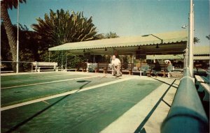 Shuffleboard at Delray Beach FL Postcard PC139